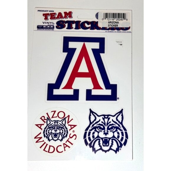 Team ProMark Other - University Of Arizona Wildcats Team Stickers Set Car Decal